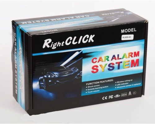 Alarm & Central locking bundle  with OEM rods and VW Original Style Remotes