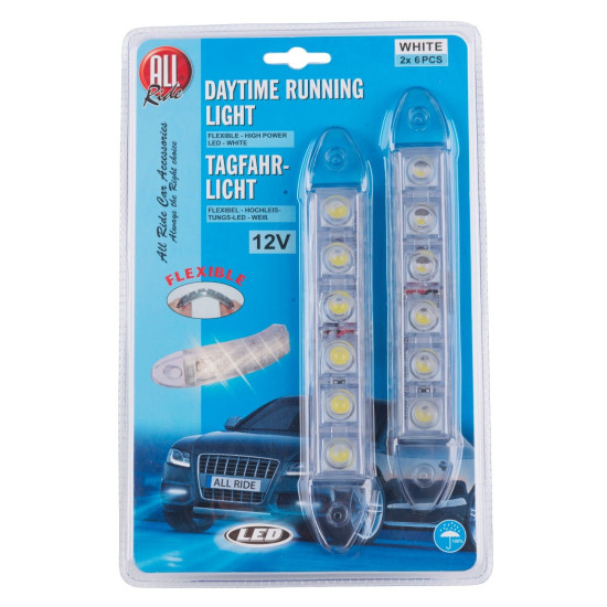 All Ride Flexible Daytime Running Light - 6 LED