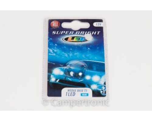 All Ride T5 Wedge Base LED – Pack of 2 – Blue