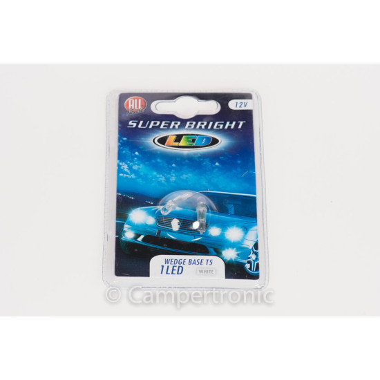 All Ride T5 Wedge Base LED – Pack of 2 – White