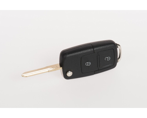Flip Key Shell for VW – 2 Button, HU49 – VWT4 - cut to photo