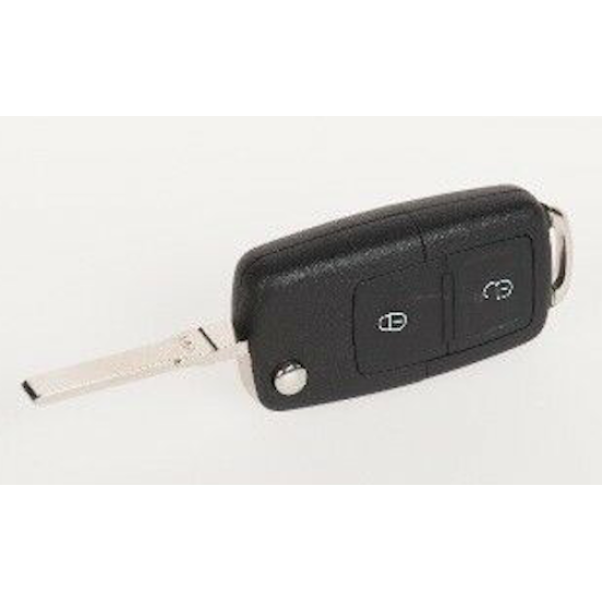 Flip Key Shell for VW – 2 Button, HU66 – VWT5/Golf/Polo/Seat/Audi - cut to photo