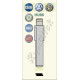 HAA HU66 Polo Blank Key Blade for RIGHT CLICK Flip Keys - uncut