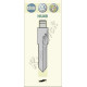 HU49 Key Blank  – VW/Audi/Seat/Skoda - for Rightclick Remotes - uncut