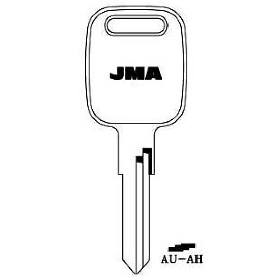 JMA Key Blank – VW/Audi – AU-AH - Key Cut from a photo