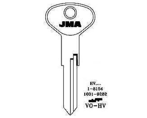 JMA Key VW Blank – VO-HV Van Camper Beetle Split Bay