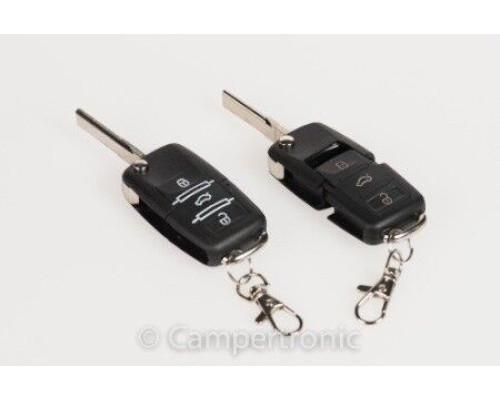 Rightclick Spare Flip Key Remote Shell VW T5, Golf, Polo etc HU66 HAA (Uncut)