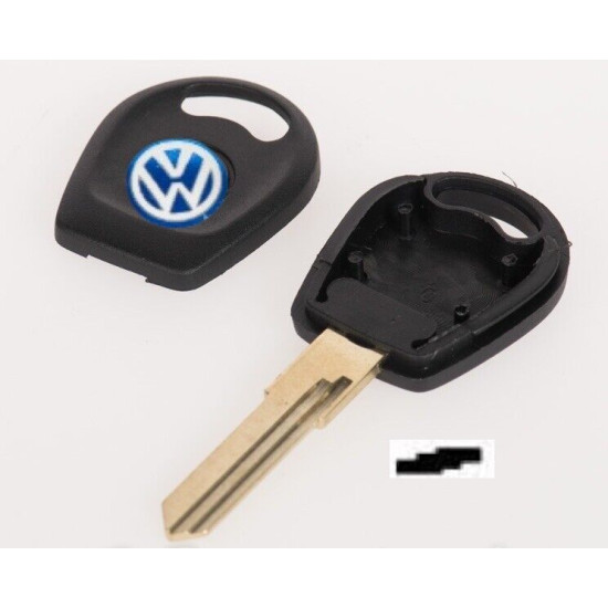 Transponder Key Shell - VW T4 - cut to photo