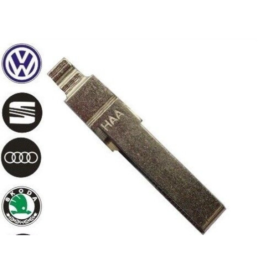 VW OEM Compatible Key Blank - HU66  – VW T5, Audi, Seat, Skoda  cut to...